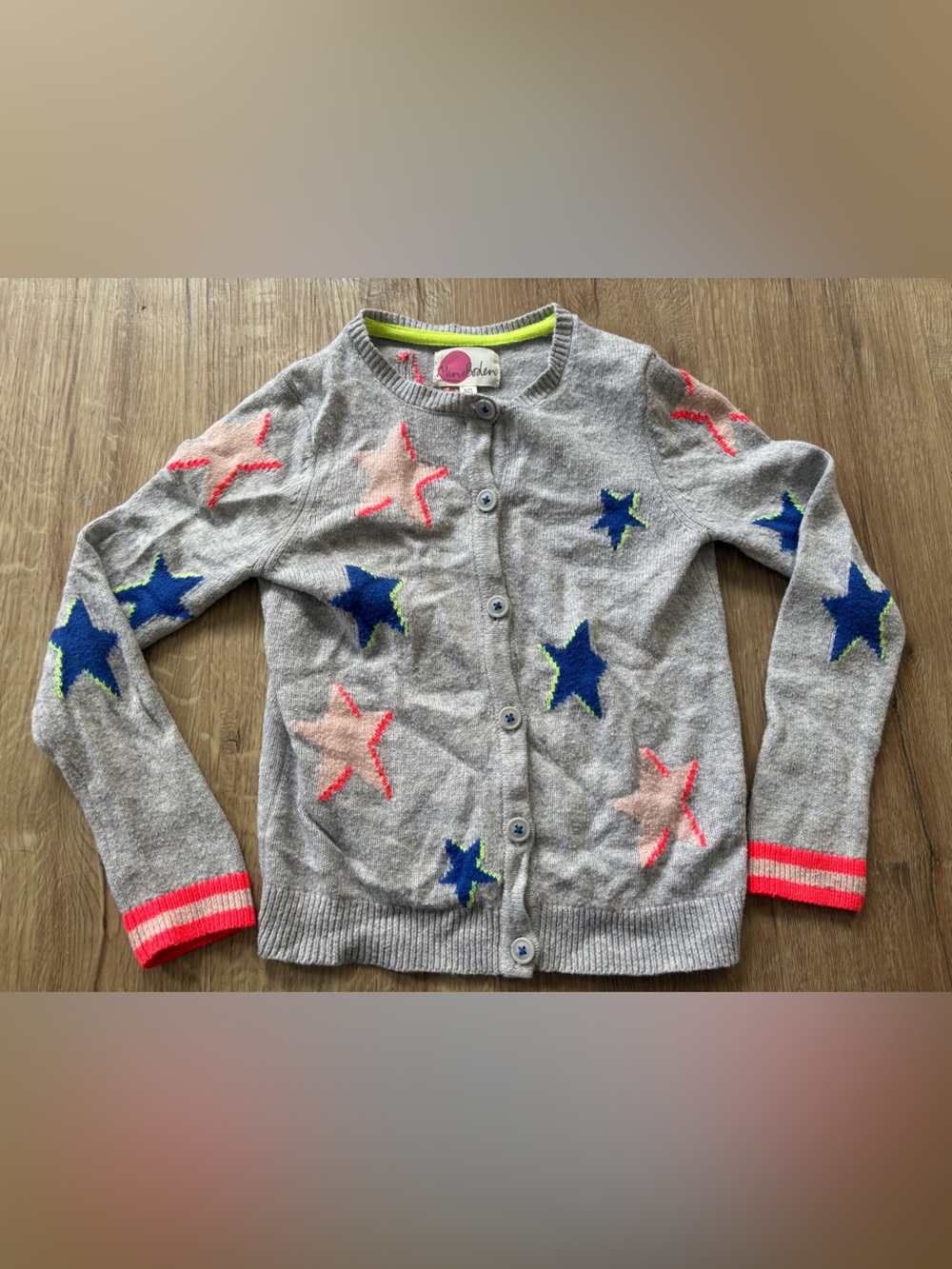 Mini Boden Girls Cardigan Fall Sz 6-7y